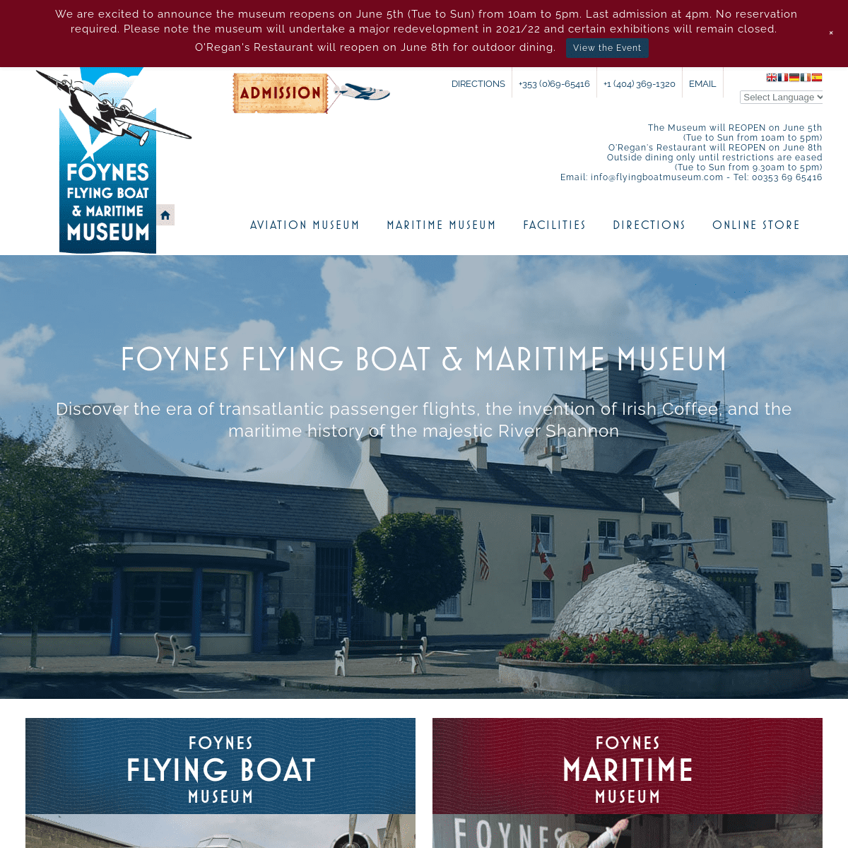 Foynes Flying Boat & Maritime Museum - Foynes, Ireland