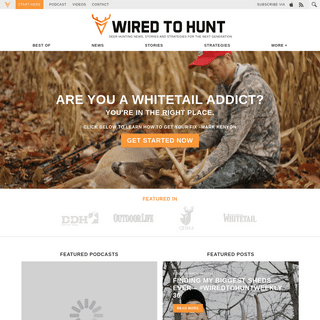 A complete backup of https://wiredtohunt.com
