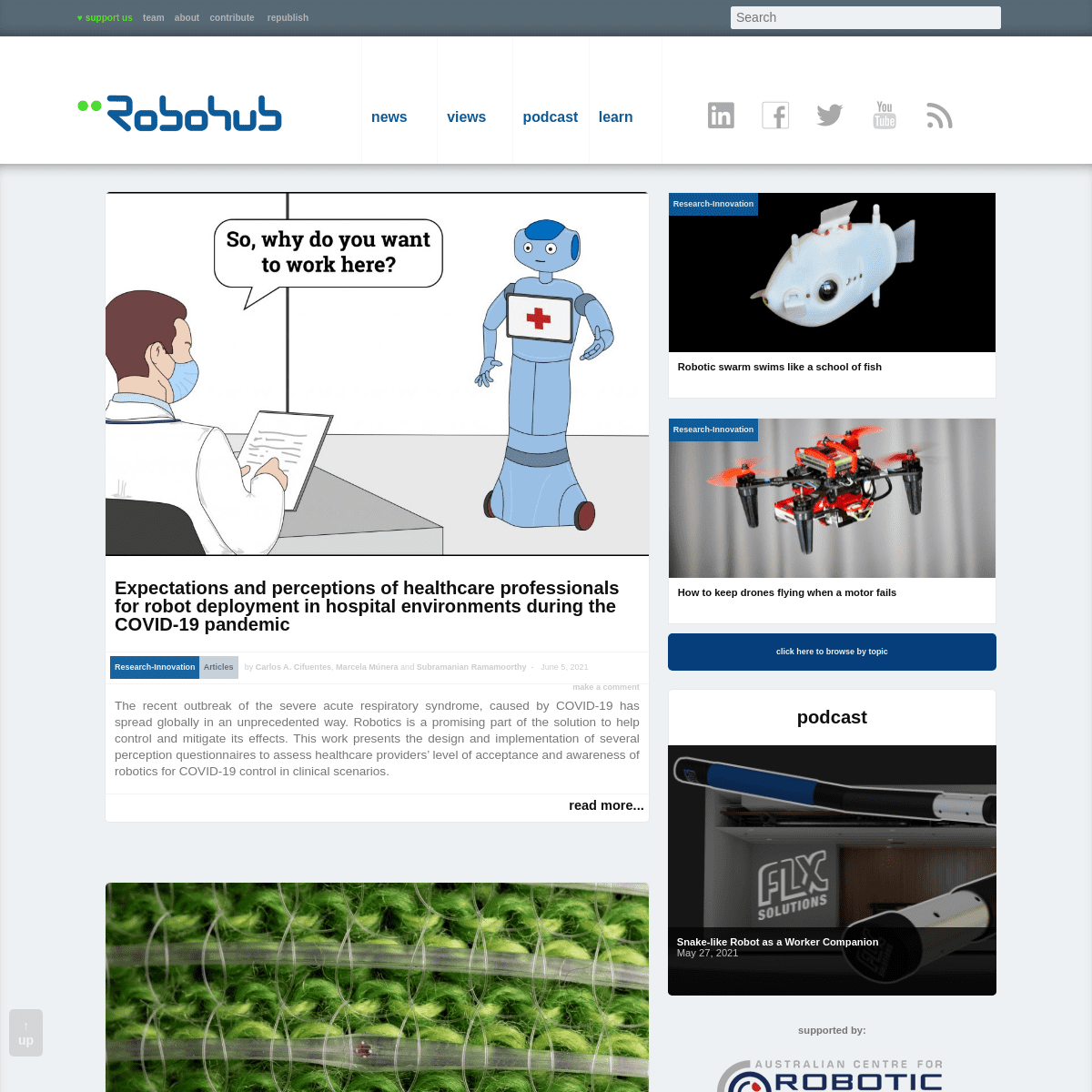 A complete backup of https://robohub.org