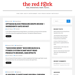 The Red Fork - TheRedFork.com