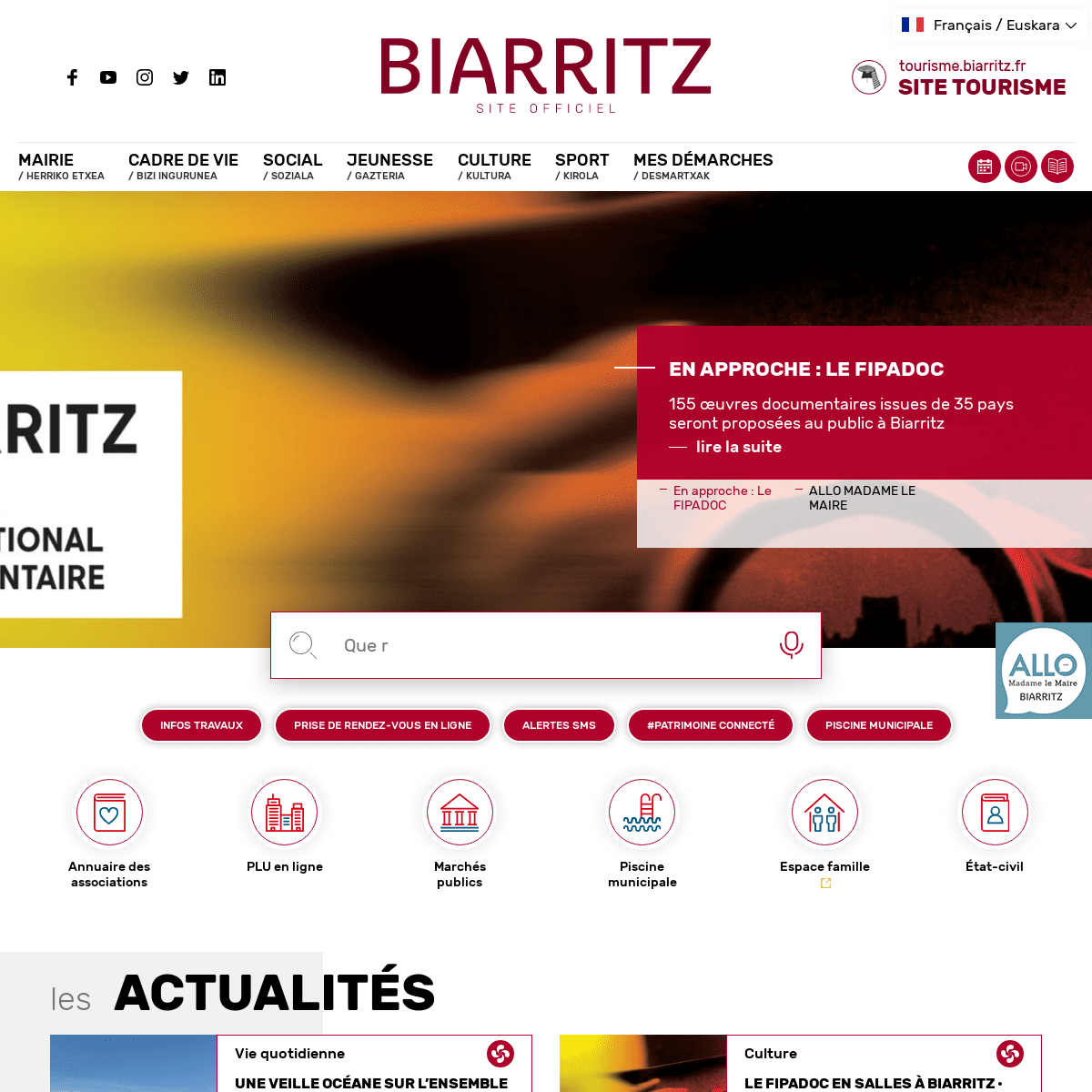 A complete backup of https://biarritz.fr