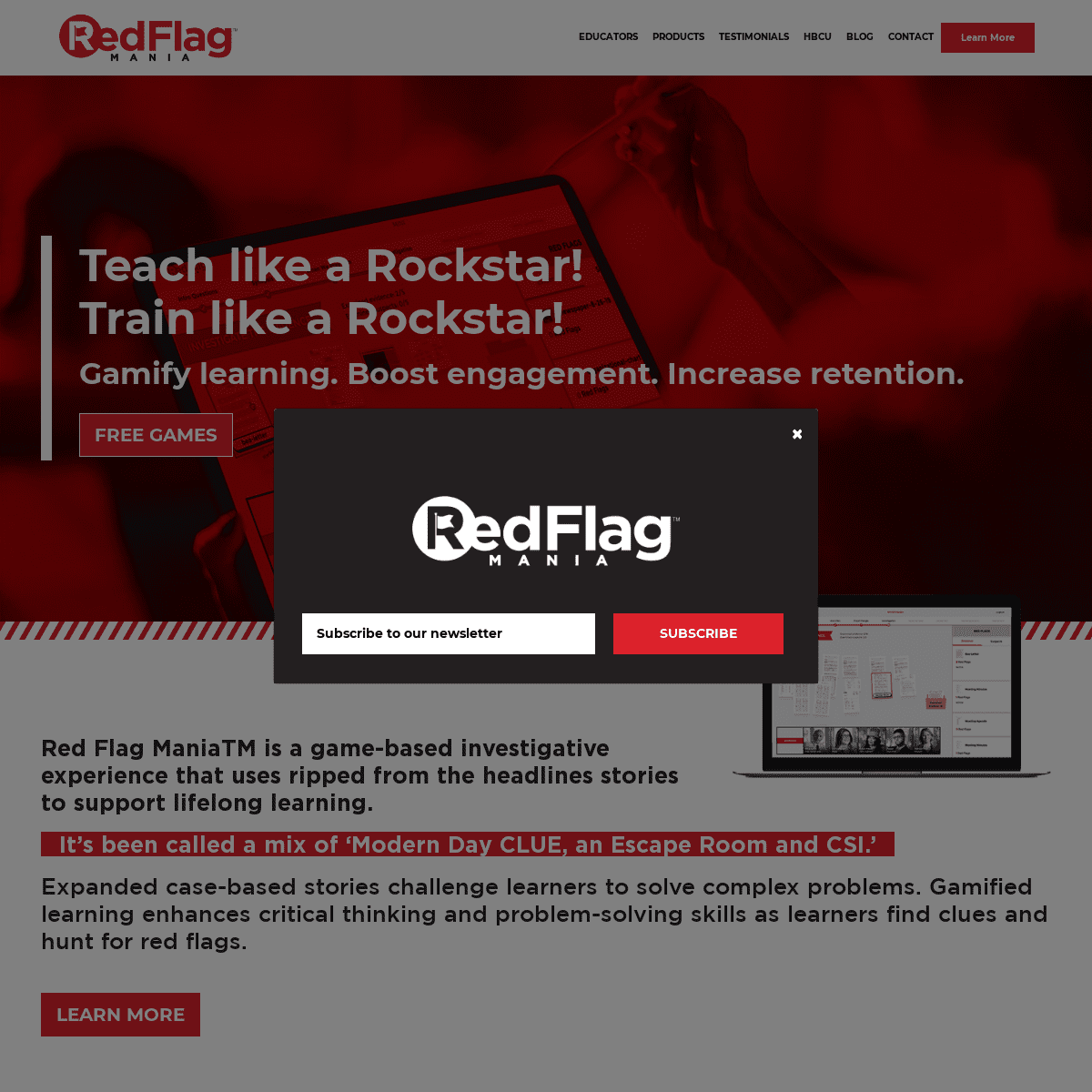 A complete backup of https://redflagmania.com