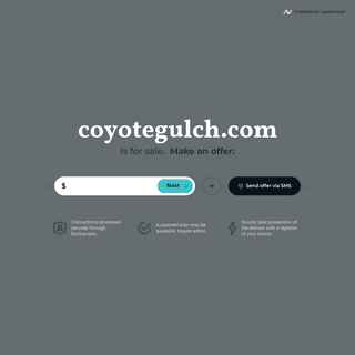 A complete backup of https://coyotegulch.com