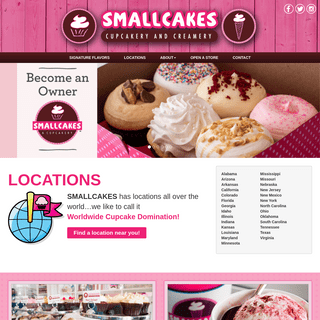 A complete backup of https://smallcakescupcakery.com