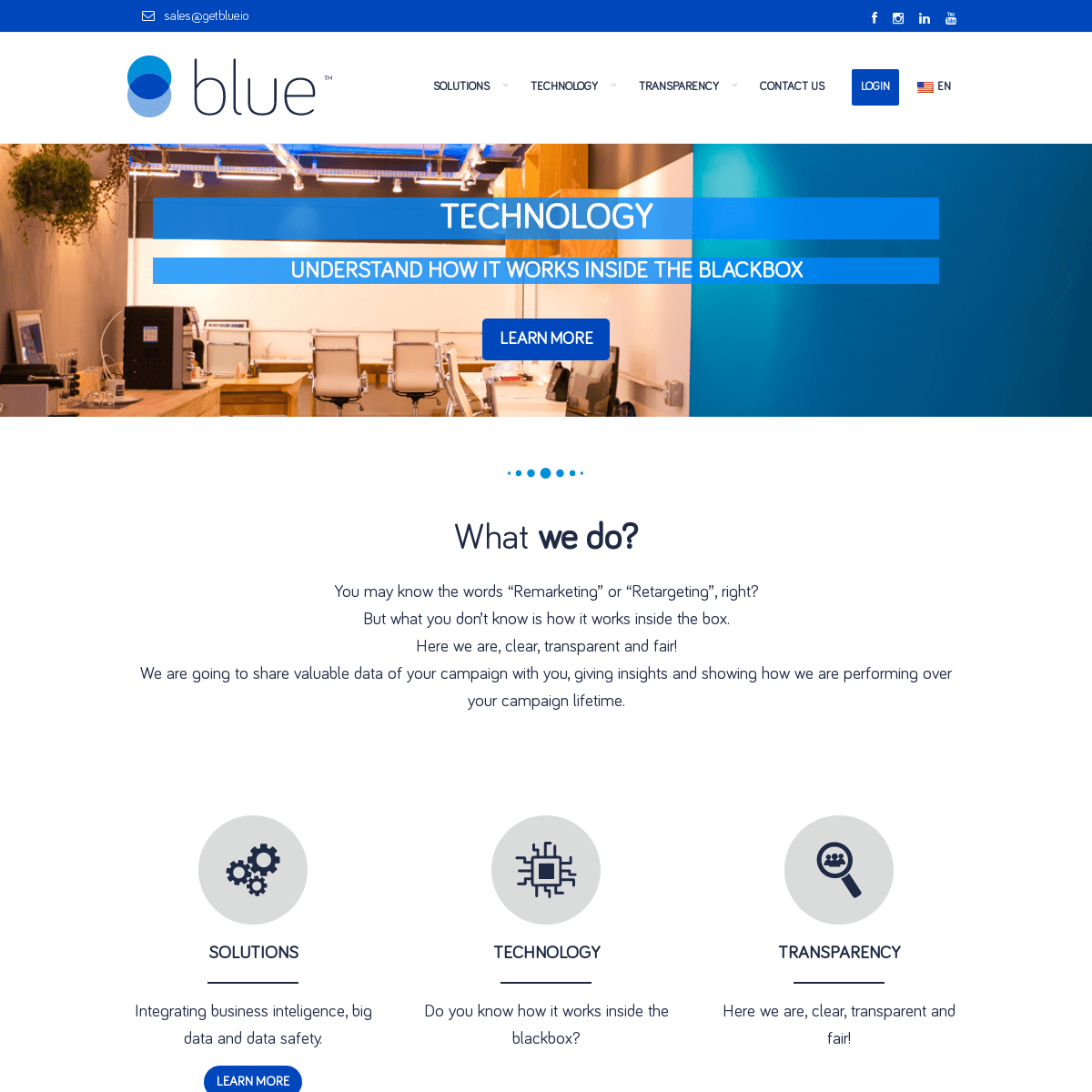 A complete backup of https://getblue.io