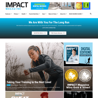 IMPACT Magazine - Canada`s best source of health and fitness information