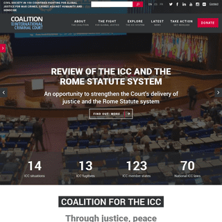 Coalition for the International Criminal Court - Global justice for atrocities
