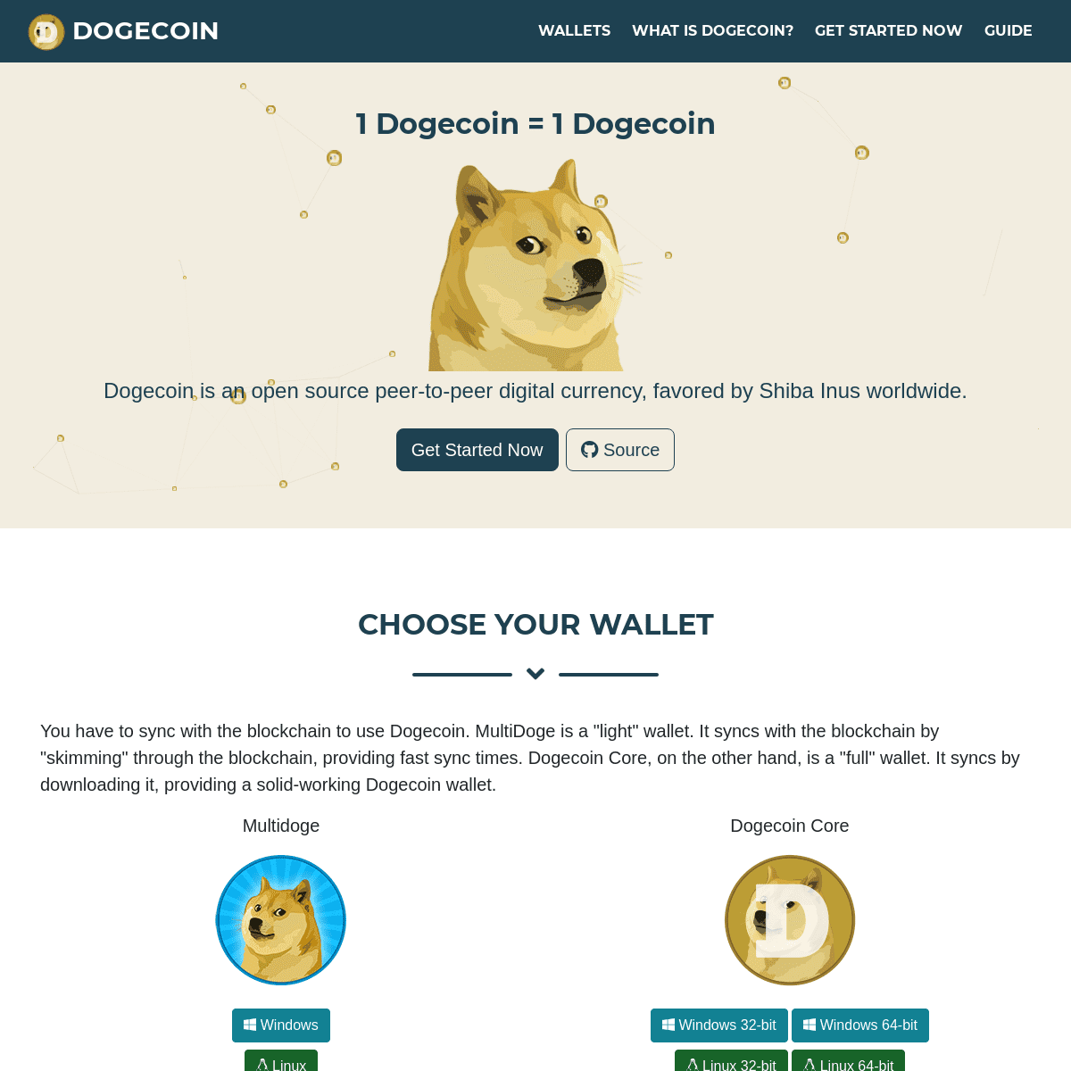 A complete backup of https://dogecoin.com
