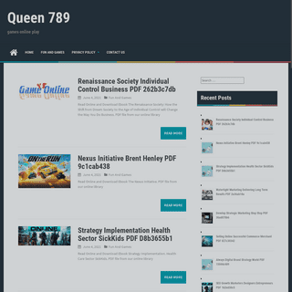 A complete backup of https://queen789.club