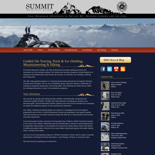 A complete backup of https://summitmountainguides.com