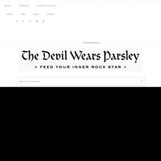 A complete backup of https://thedevilwearsparsley.com