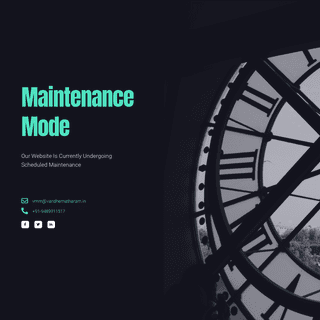 maintenance mode â€“ Vandhematharam