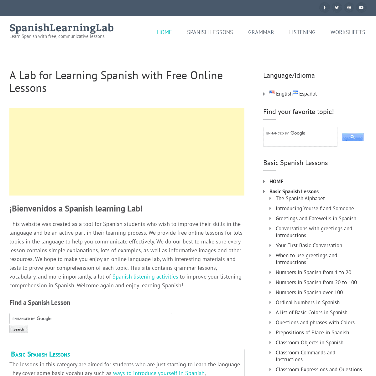 A complete backup of https://spanishlearninglab.com