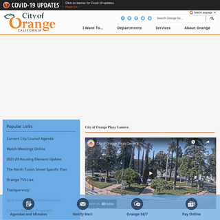 Orange, CA - Official Website