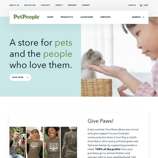 A complete backup of https://petpeople.com