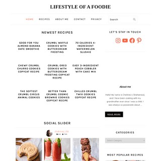 A complete backup of https://lifestyleofafoodie.com