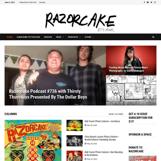 Razorcake â€“ DIY punk rock