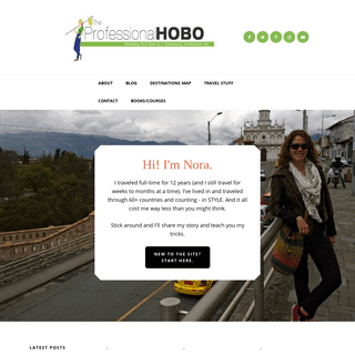 The Professional Hobo - Traveling full-time in a financially sustainable way