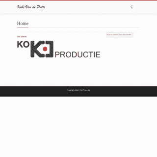 KO-Productie - Film, Foto, Opnames en Digitalisatie