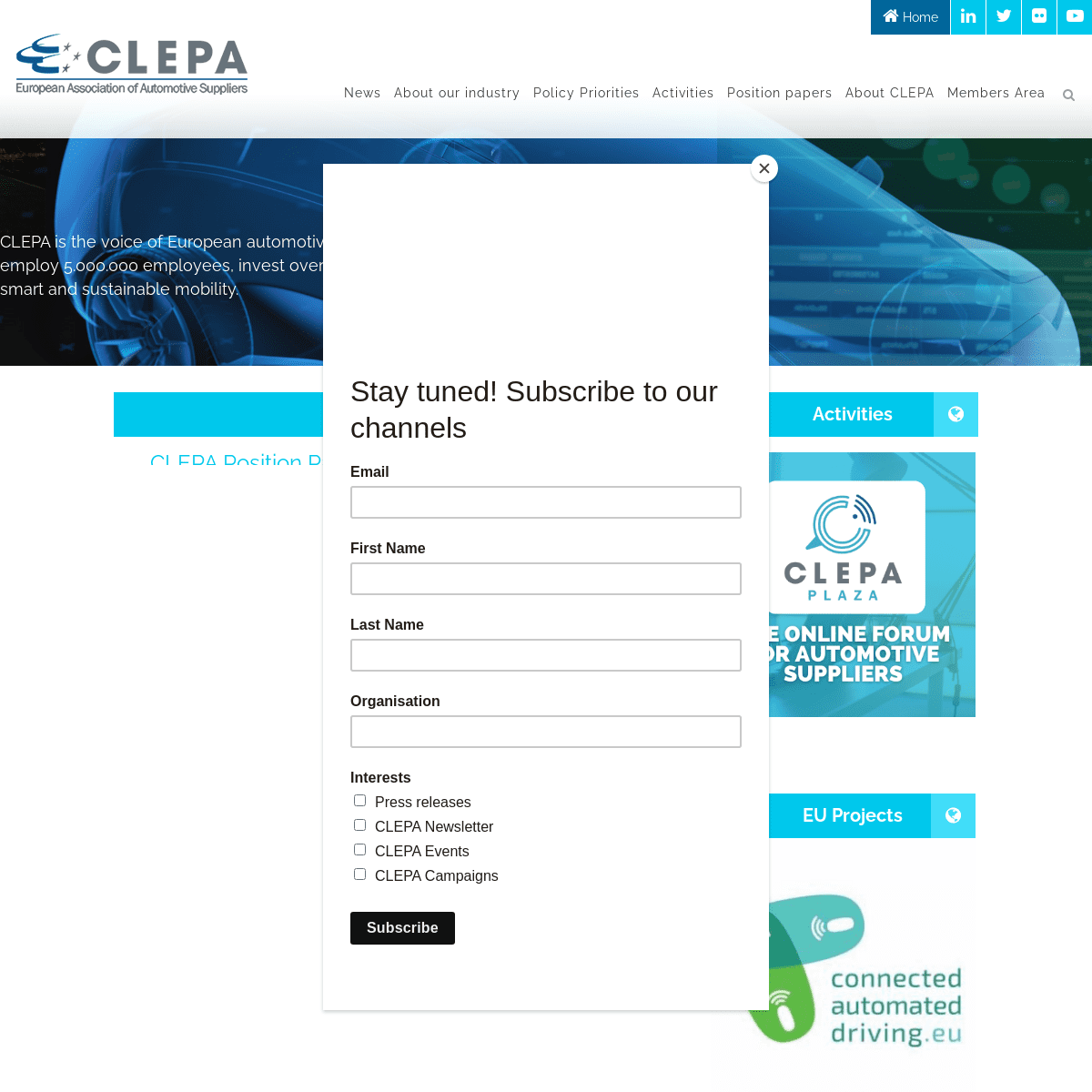 A complete backup of https://clepa.eu