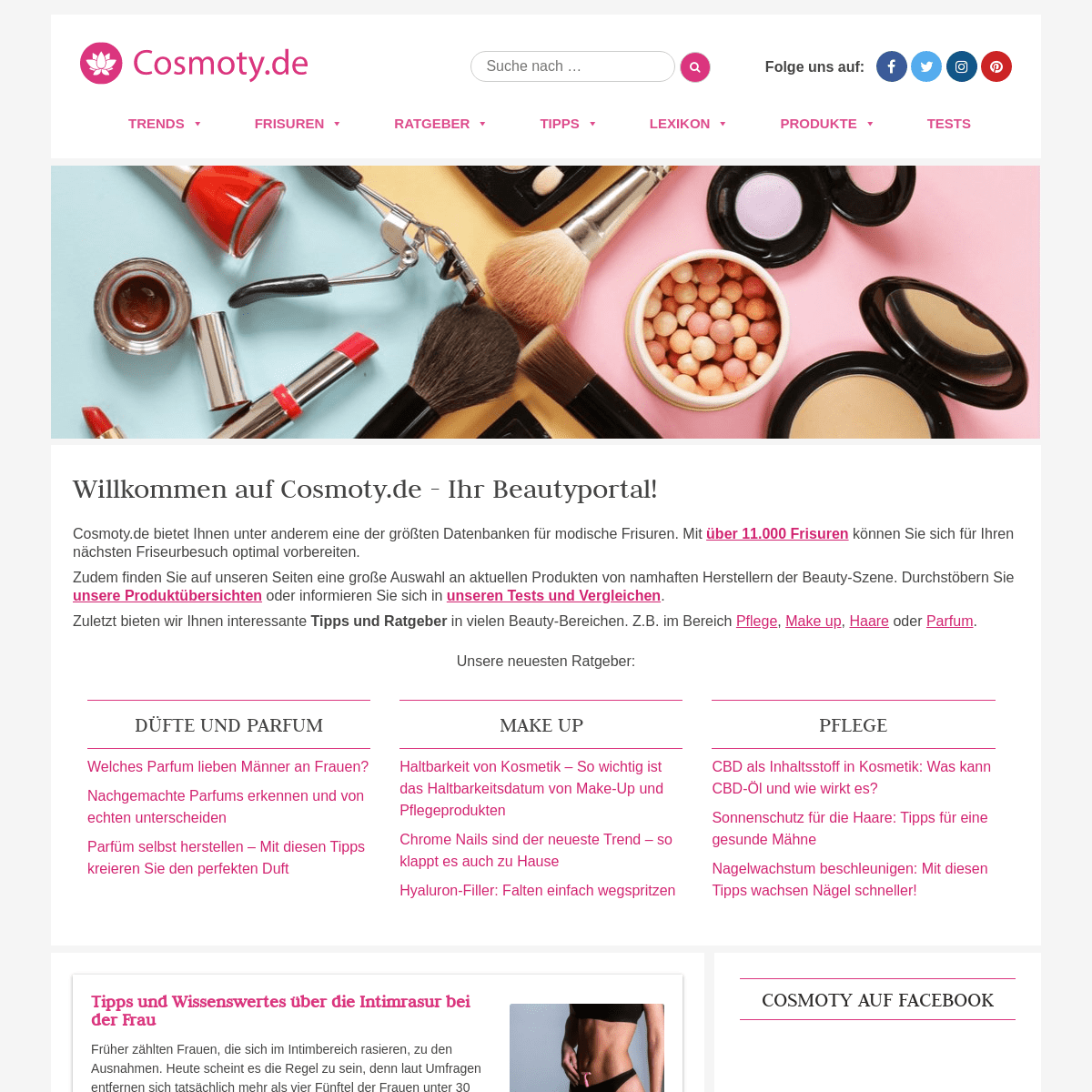 A complete backup of https://cosmoty.de