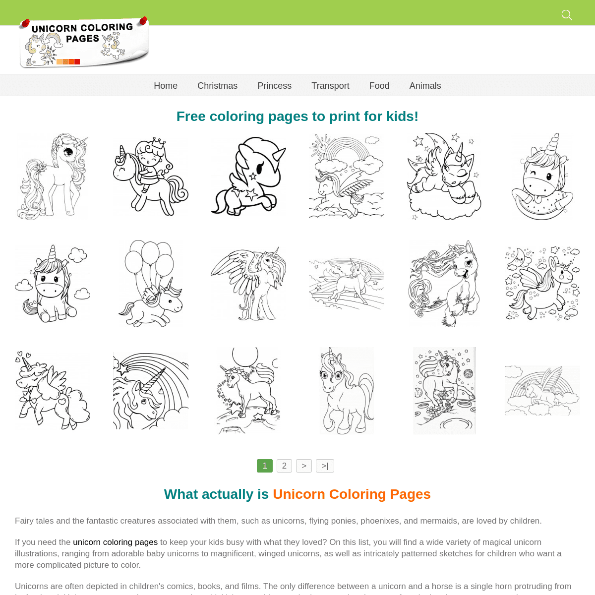 A complete backup of https://unicorncoloringpages.co
