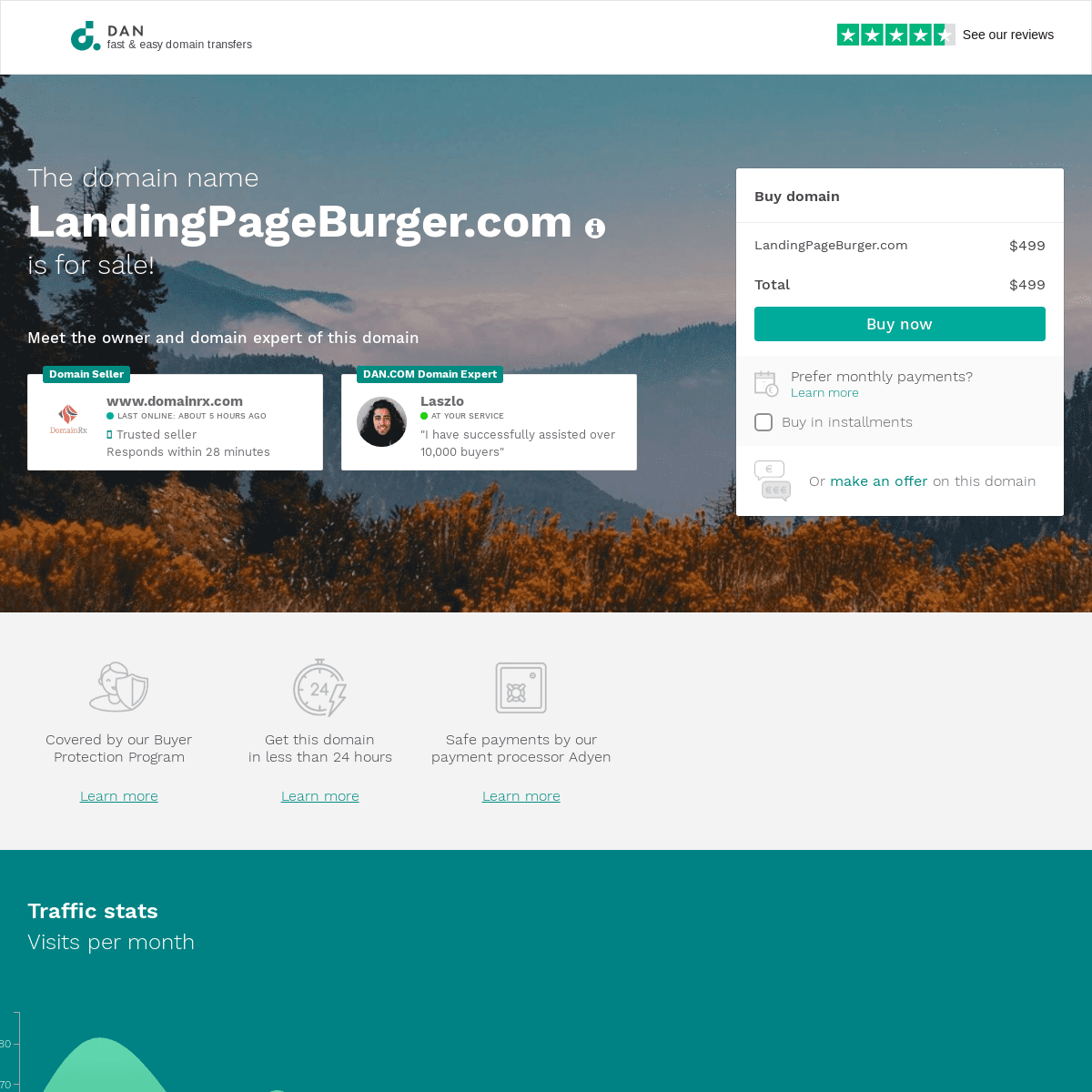 A complete backup of https://landingpageburger.com