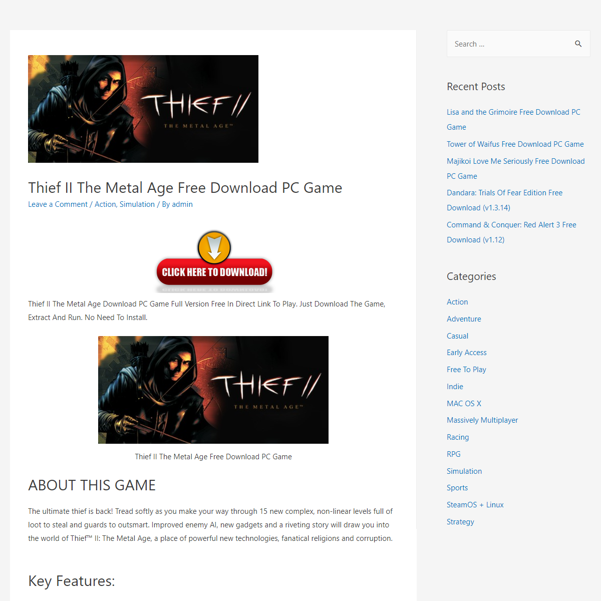 A complete backup of https://infinitelygaming.com/thief-ii-the-metal-age-free-download-pc-game/