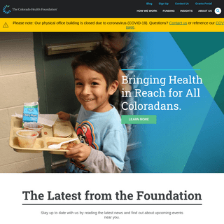 Home - The Colorado Health Foundation