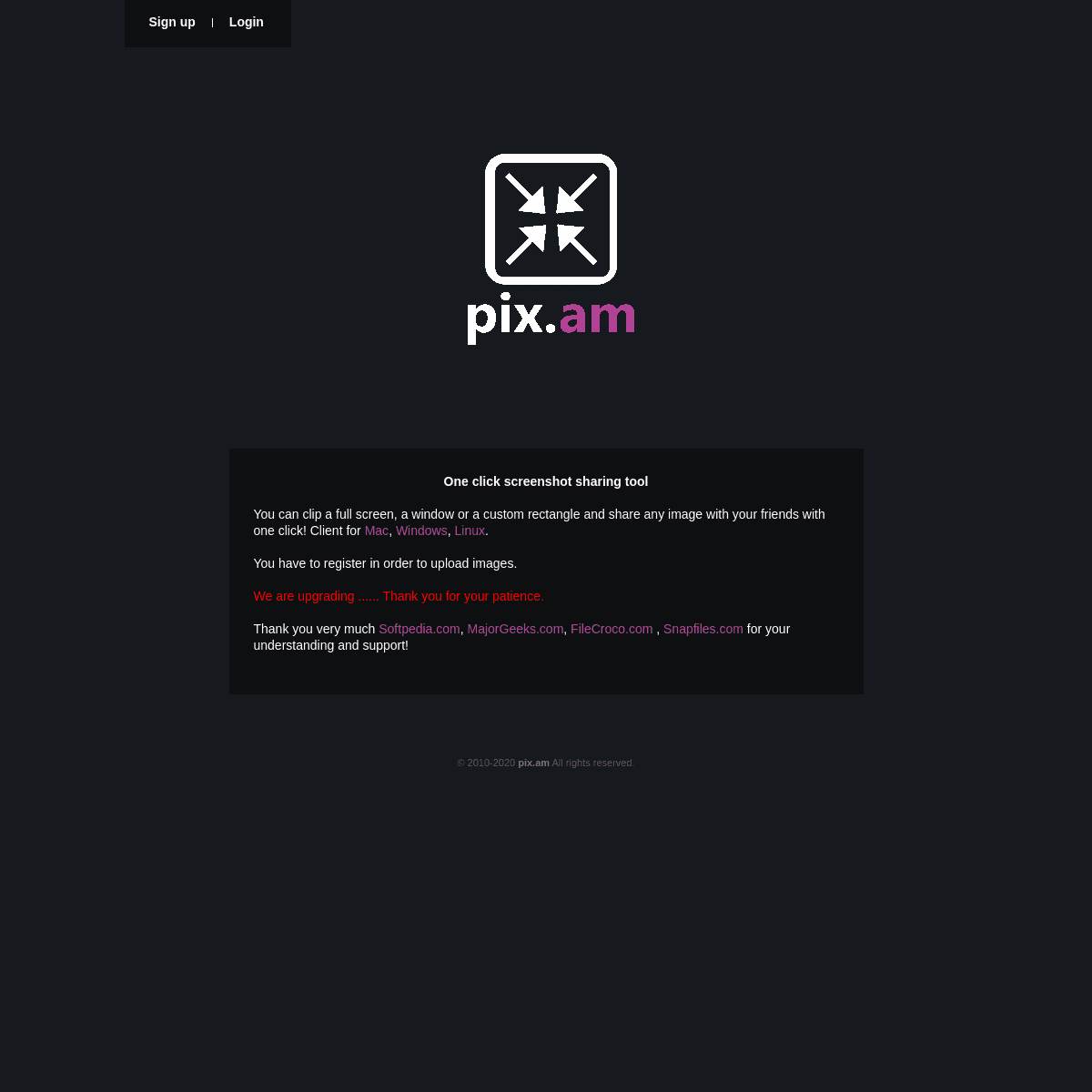A complete backup of https://pix.am