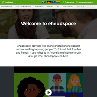A complete backup of https://eheadspace.org.au