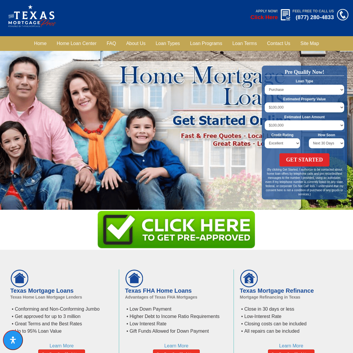 A complete backup of https://thetexasmortgagepros.com