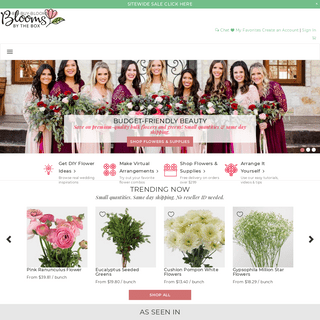 Wholesale Flowers - Bulk Flowers Online - Blooms By The Box
