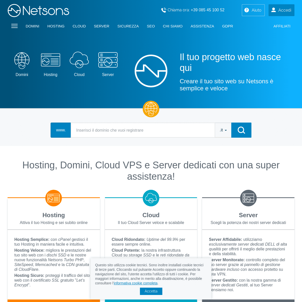 A complete backup of https://netsons.com