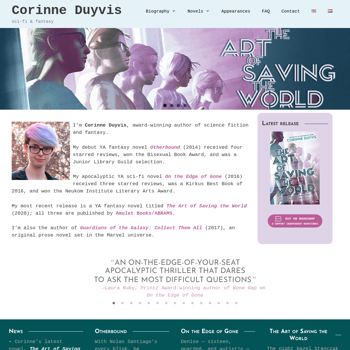A complete backup of https://corinneduyvis.net