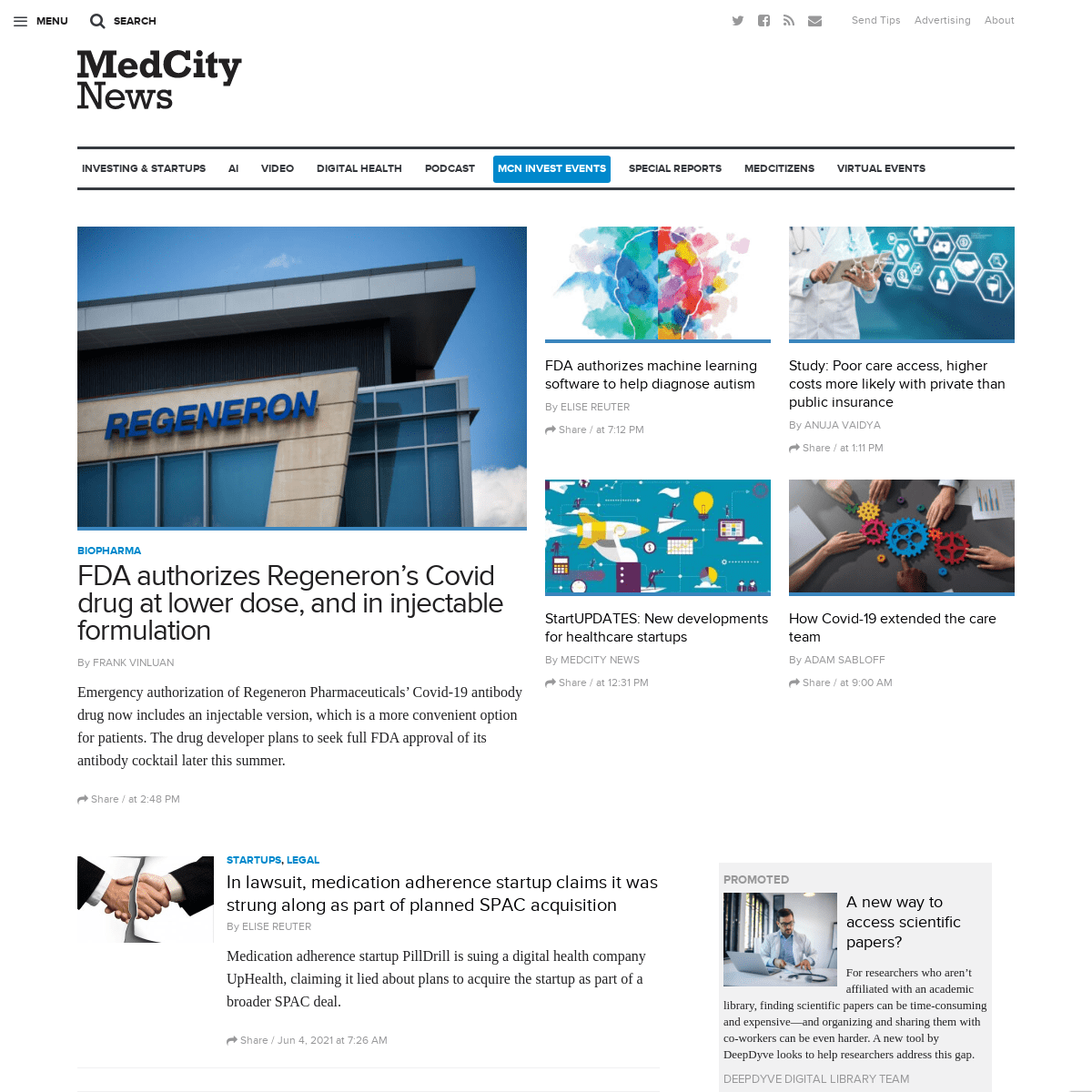 A complete backup of https://medcitynews.com