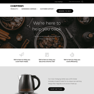 Homepage - Chefman.com