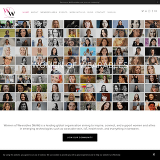 A complete backup of https://womenofwearables.com