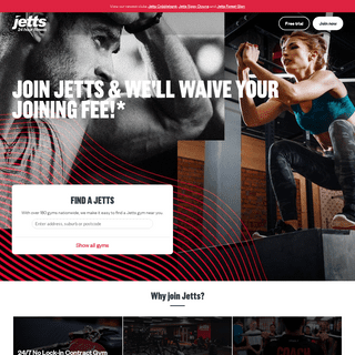 Jetts Fitness Australia - Jetts 24 Hour Fitness Gyms, Fitness Clubs