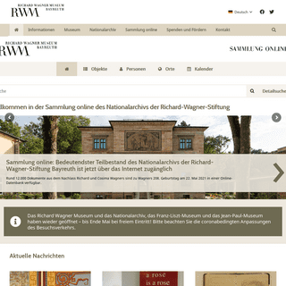A complete backup of https://wagnermuseum.de