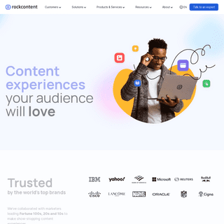 Rock Content- Content Experiences your audience will love