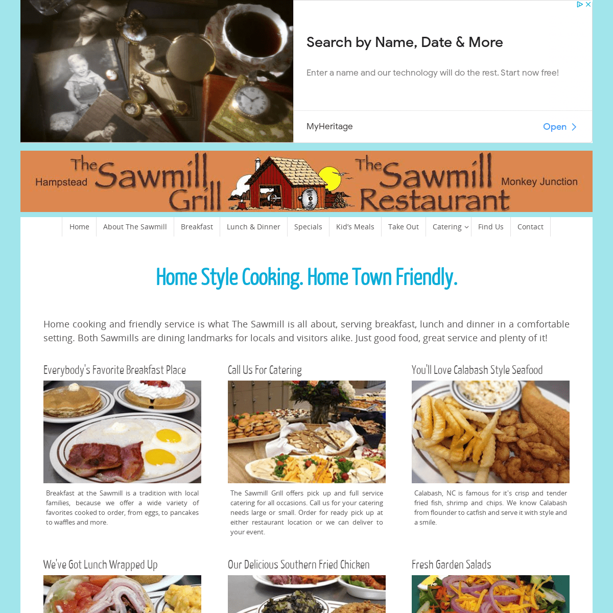 A complete backup of https://thesawmillgrill.com