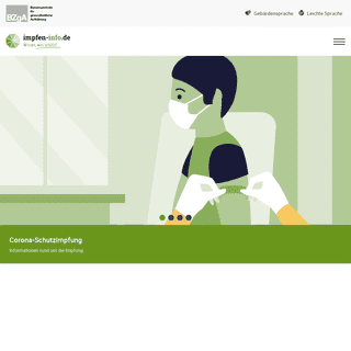 Die Website zum Thema Impfen - infektionsschutz.de