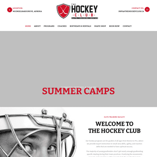 A complete backup of https://thehockeyclub.ca