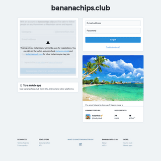 A complete backup of https://bananachips.club