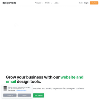 Create Website and Email Newsletter Design Online - Designmodo