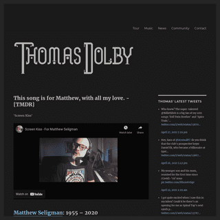 ThomasDolby.com