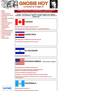 A complete backup of http://www.gnosishoy.com/directorio/centros_gnosticos_en_norteamerica_y_americacentral.html