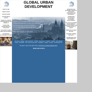 Global Urban Development