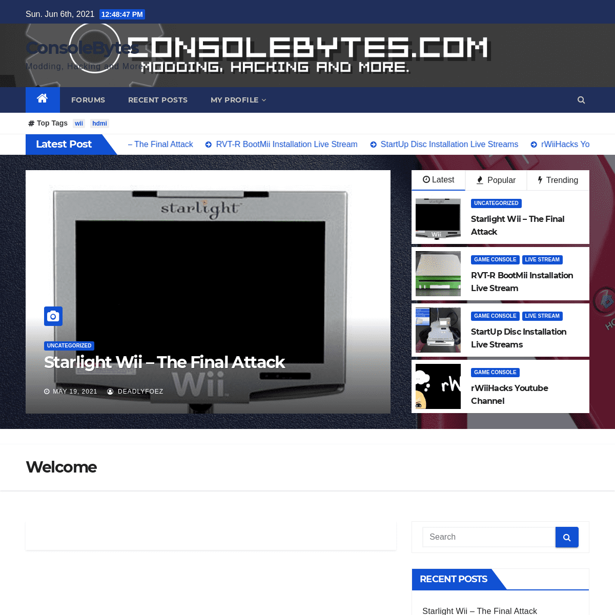 A complete backup of https://consolebytes.com